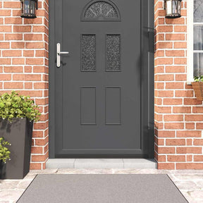 Vidaxl zelfklevende deurborstels 2 st zwart 100 cm aluminium legering