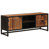 Vidaxl tv-kast 105 x 30 x 40 cm massief mango hout en geengineerd hout