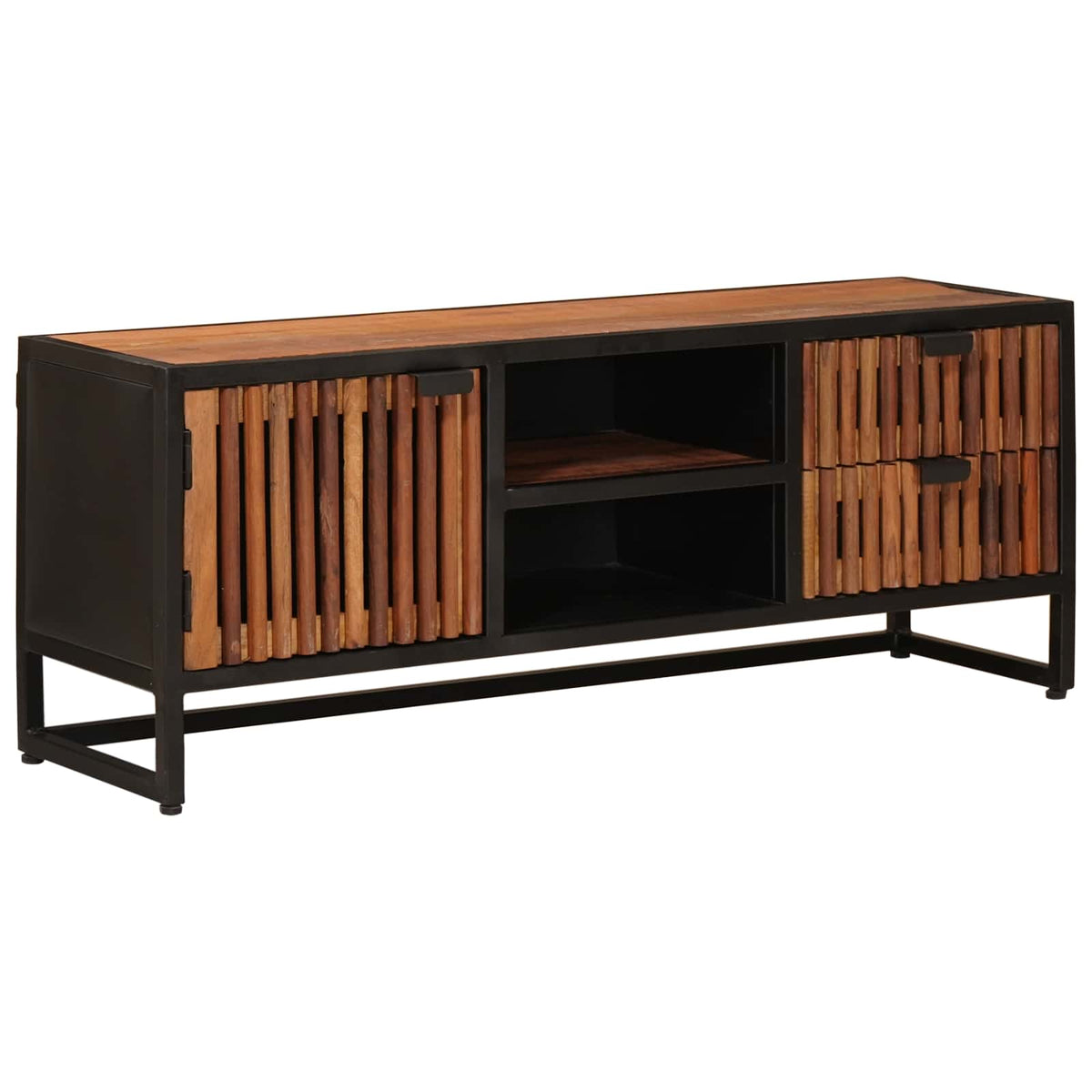Vidaxl tv-kast 105 x 30 x 40 cm massief mango hout en geengineerd hout