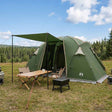 Vidaxl tunneltent groen 520 x 260 x 175 cm