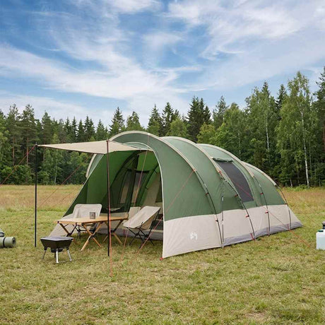 Vidaxl tunneltent groen 560 x 395 x 212 cm