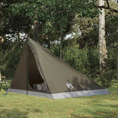 Vidaxl backpacking tent 4-persoons bruin en grijs