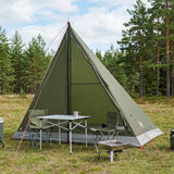 Vidaxl backpacking tent 2-persoons olijfgroen