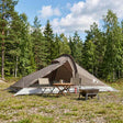 Vidaxl backpacking tent 2-persoons bruin en grijs