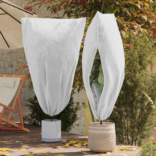 Vidaxl vorstbescherming plantenfleece covers 5 st wit 1,55 x 1,55 m