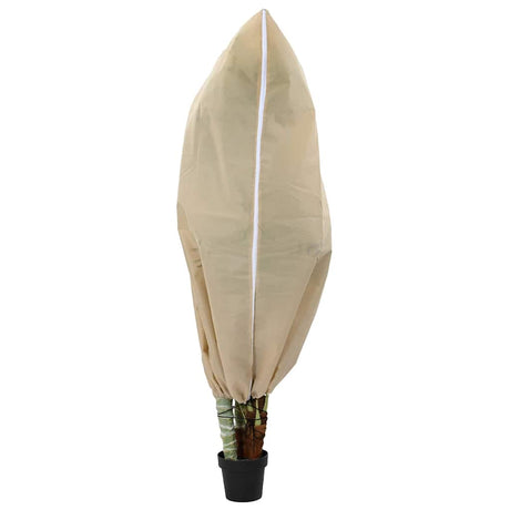 Vidaxl vorstbescherming plantenfleece covers 5 st beige 1,55 x 1 m