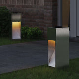 Vidaxl zonne led padverlichting 2 st warmwit 18 x 18 x 50 cm