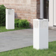 Vidaxl solar led pad licht 2 st warmwit 18 x 18 x 50 cm