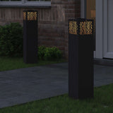 Vidaxl solar led pad licht 2 st warmwit 18 x 18 x 80 cm