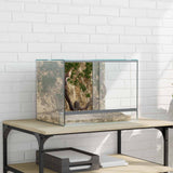 Vidaxl terrarium met opslag transparant 40 x 30 x 30 cm glas