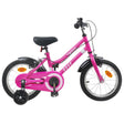 Vidaxl kinderfiets 12 inch voor 2-4 jaar oud roze zwart