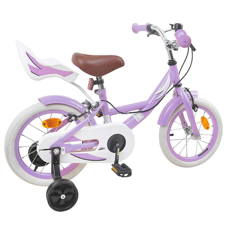 Vidaxl kinderfiets 12 inch voor 2-4 jaar oud paars