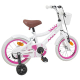 Vidaxl kinderfiets 16 inch voor 4-6 jaar oud wit