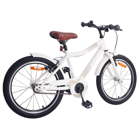 Vidaxl kinderfiets 24 inch voor 8-12 jaar oud wit