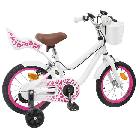 Vidaxl kinderfiets 16 inch voor 4-6 jaar oud wit