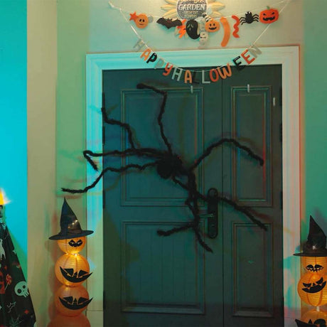 Vidaxl halloween home trainer versiering 3 st zwart 150 cm