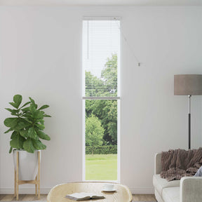 Vidaxl venetiaanse jaloezie wit 213 x 50 cm 25 mm pvc