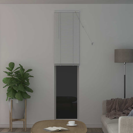 Vidaxl venetiaanse jaloezie wit 213 x 60 cm 25 mm pvc