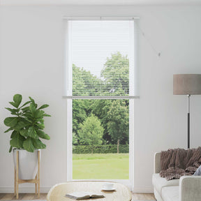 Vidaxl venetiaanse jaloezie wit 213 x 100 cm 25 mm pvc