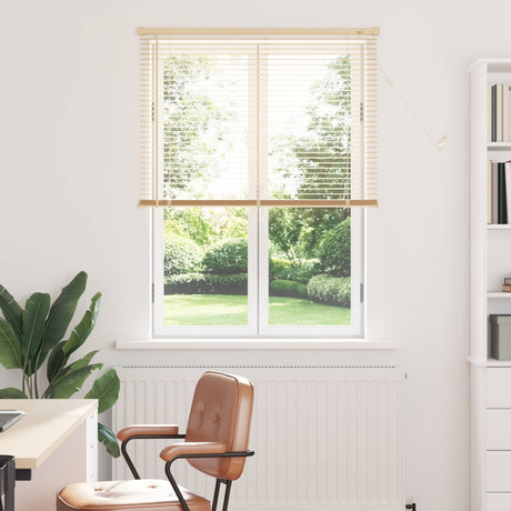 Vidaxl venetiaanse jaloezie lichtbruin met patroon 150 x 70 cm 25 mm