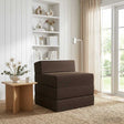 Vidaxl vouwbare bankbed taupe 70 x 60 x 63 cm stof