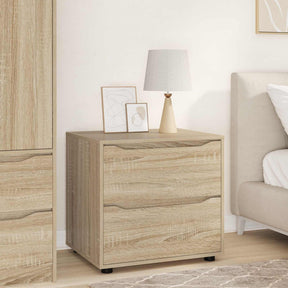 Vidaxl opbergkast 60 x 48 x 57 cm bewerkt hout sonoma eiken