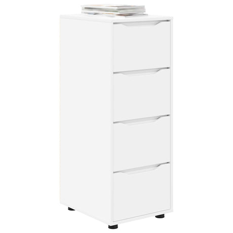Vidaxl opbergkast 40 x 48 x 105 cm bewerkt hout wit