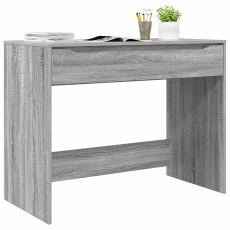 Vidaxl bureau grijze sonoma 100 x 50 x 78 cm geconstrueerd hout
