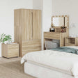 Vidaxl badkamer kast 40,5 x 40 x 44 cm bewerkt hout sonoma eiken