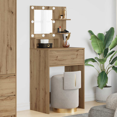 Vidaxl slaapkamer kaptafels artisan eiken 80 x 39,6 x 135 cm
