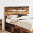 Vidaxl hoofdbord oudhout bewerkt hout