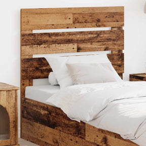 Vidaxl hoofdbord oudhout bewerkt hout