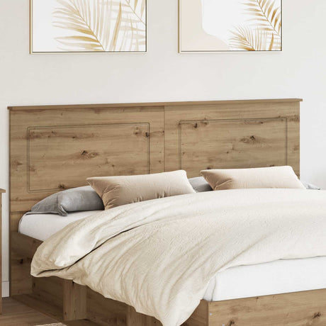 Vidaxl hoofdbord artisan eik geconstrueerd hout