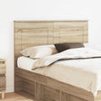 Vidaxl hoofdbord sonoma eiken geconstrueerd hout