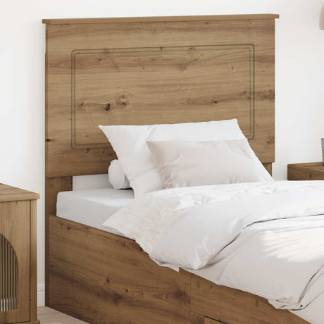 Vidaxl hoofdbord artisan eik geconstrueerd hout