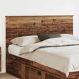 Vidaxl hoofdbord oud hout bewerkt hout
