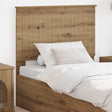Vidaxl hoofdbord artisan eiken bewerkt hout