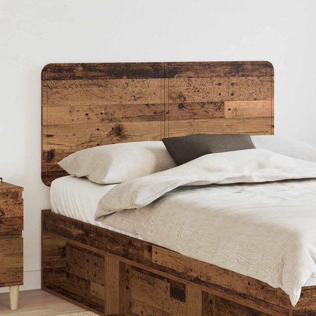 Vidaxl hoofdbord oud hout bewerkt hout