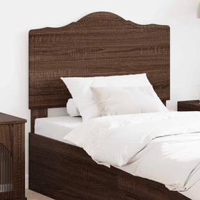Vidaxl hoofdbord bruin eiken bewerkt hout