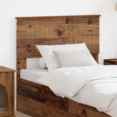 Vidaxl hoofdbord oud hout bewerkt hout