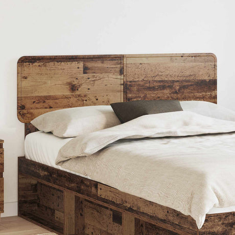 Vidaxl hoofdbord oud hout bewerkt hout