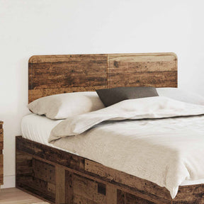 Vidaxl hoofdbord oud hout bewerkt hout