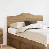 Vidaxl hoofdbord artisan eiken bewerkt hout