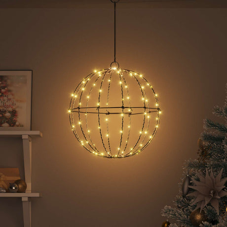 Vidaxl kerst finial licht 120 led's warmwit diameter 40 x 42 cm
