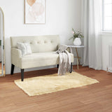 Vidaxl tapijt van imitatie tafalla crèmekleurig 60 x 110 cm polyester
