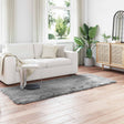 Vidaxl tapijt van imitatie tafalla grijs 80 x 250 cm polyester