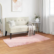 Vidaxl tapijt van imitatie tafalla roze 60 x 110 cm polyester