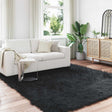 Vidaxl tapijt van imitatie tafalla zwart 200 x 200 cm polyester