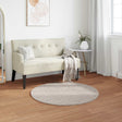 Vidaxl antislip vloerkleed van imitatie konijnenbont olite beige