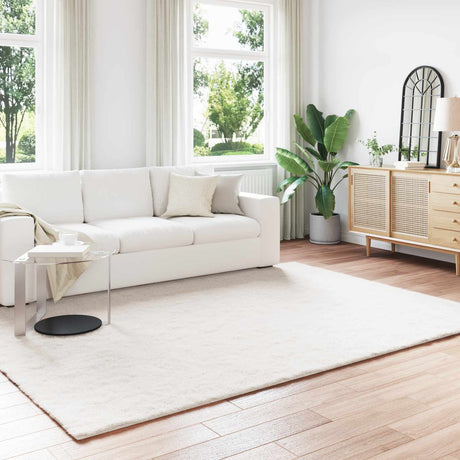 Vidaxl antislip vloerkleed van imitatie konijnenbont olite